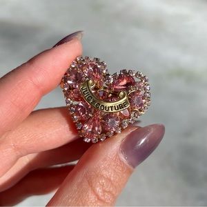 Juicy Couture Heart Hair Pin